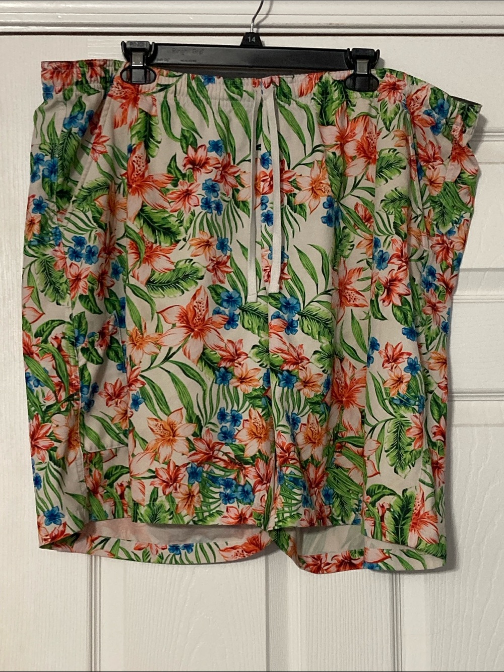 Field & Stream Men's Tropical Floral Swim Trunks - size 2X